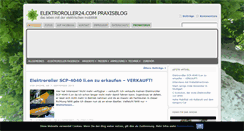 Desktop Screenshot of elektroroller24.com